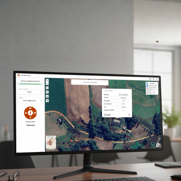 MapGranjas - Mapeamento de granjas avícolas e suinícolas