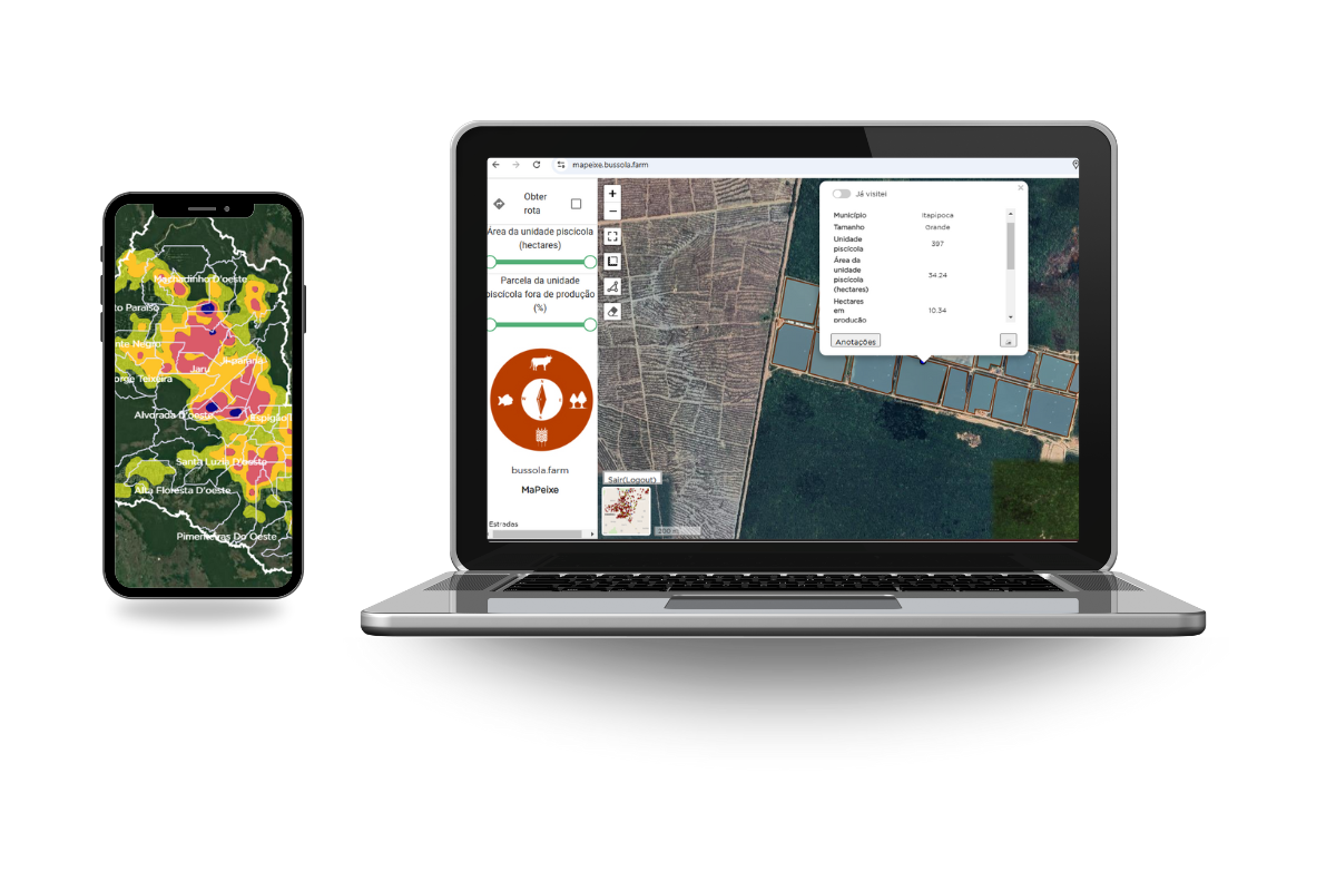 Aplicação bussola.farm